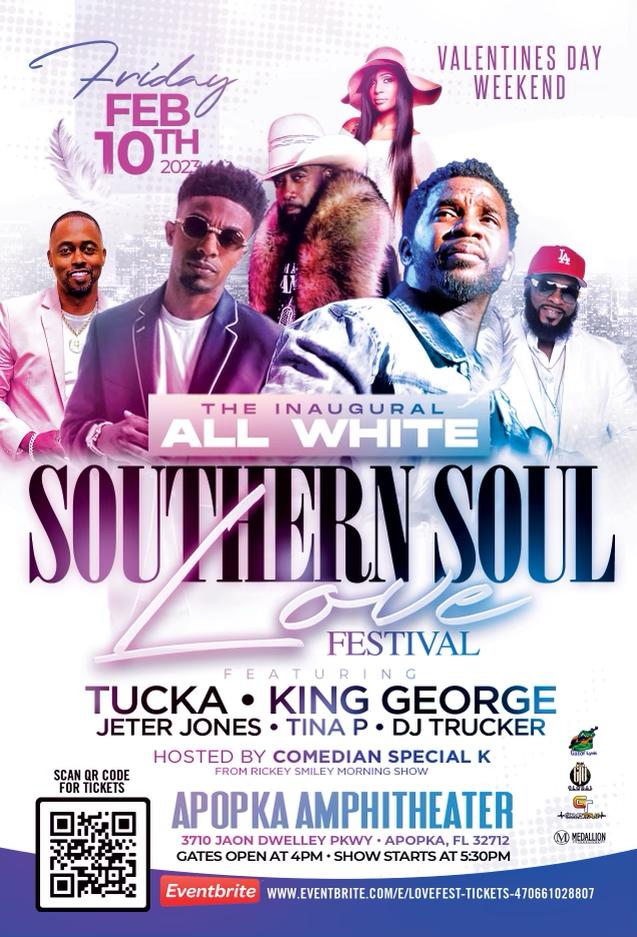 Tina P at The 1st Inaugural ALL WHITE "Souther Soul Love Festival"