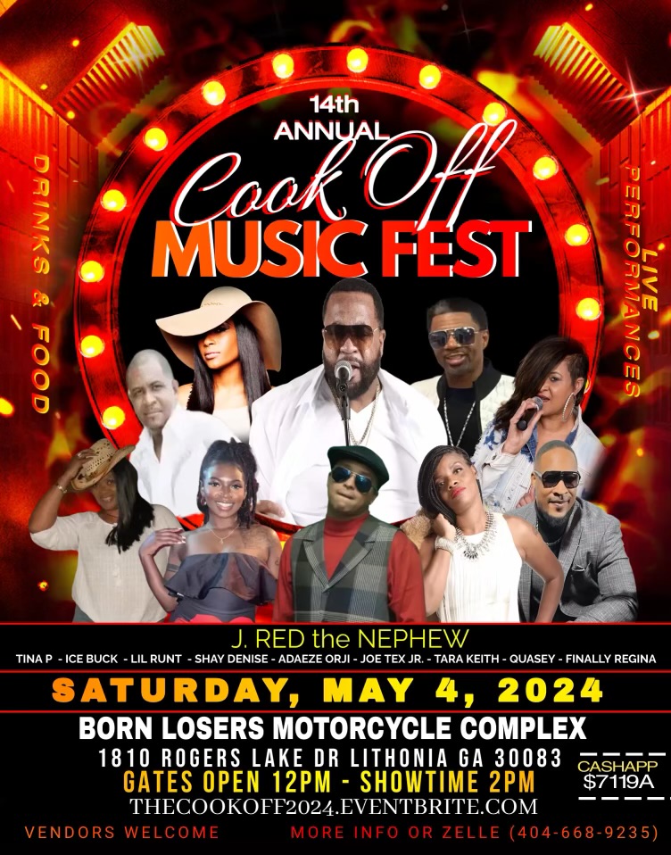 14th Annual Cook Off Music Fest 2024